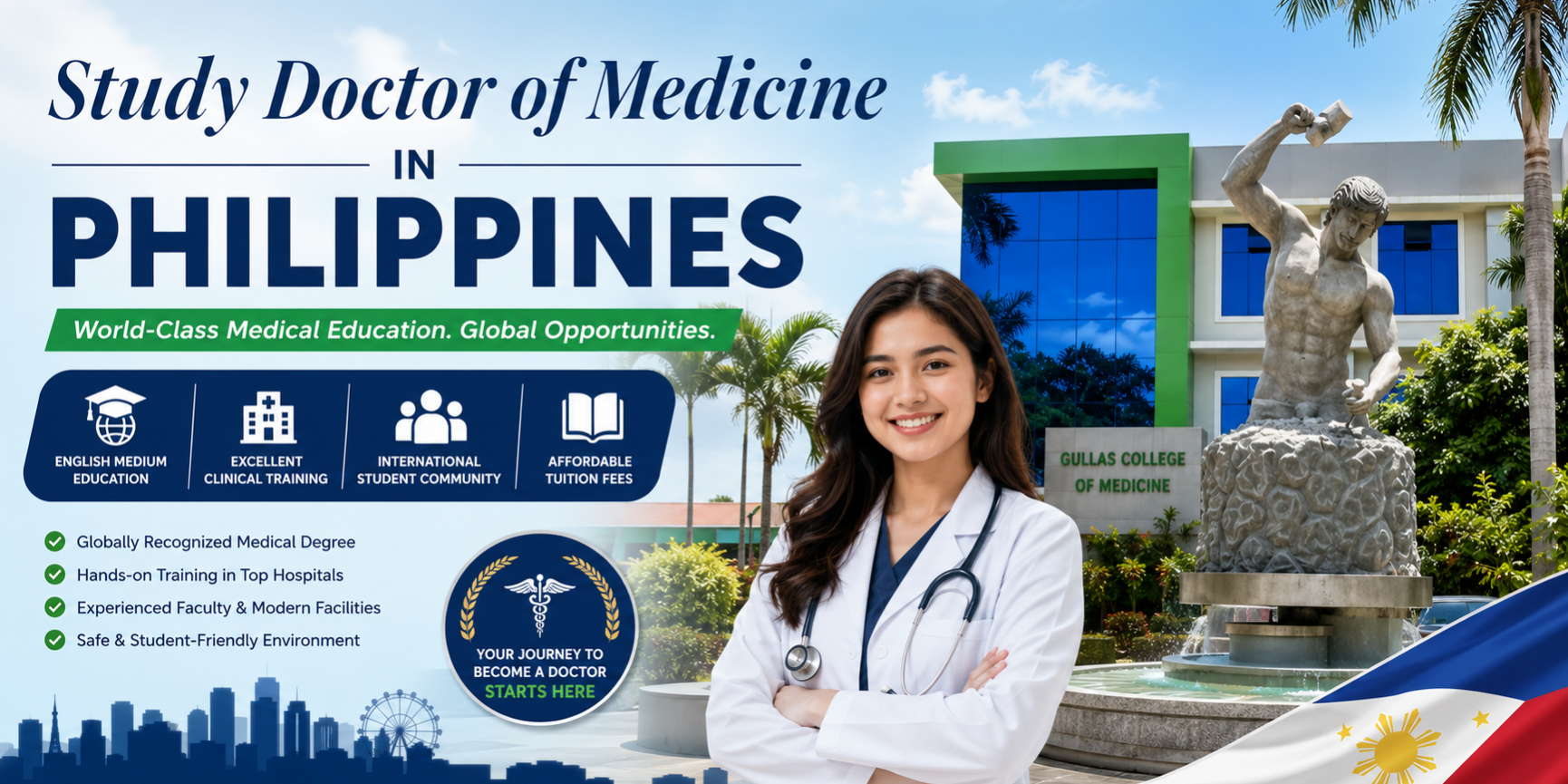 Study Doctor of Medicine in the Philippines